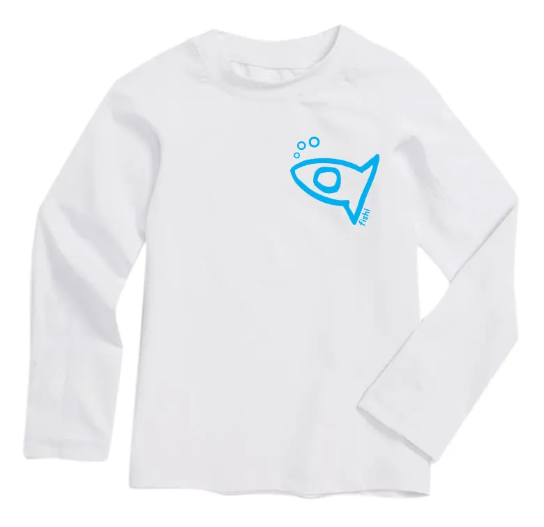 Toddler Rashguard - White