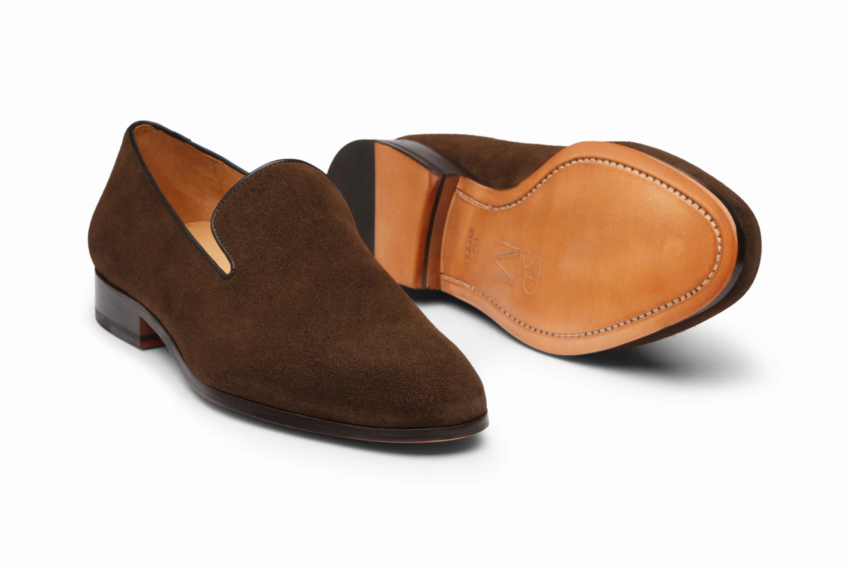 Venetian Loafer - Brown Suede