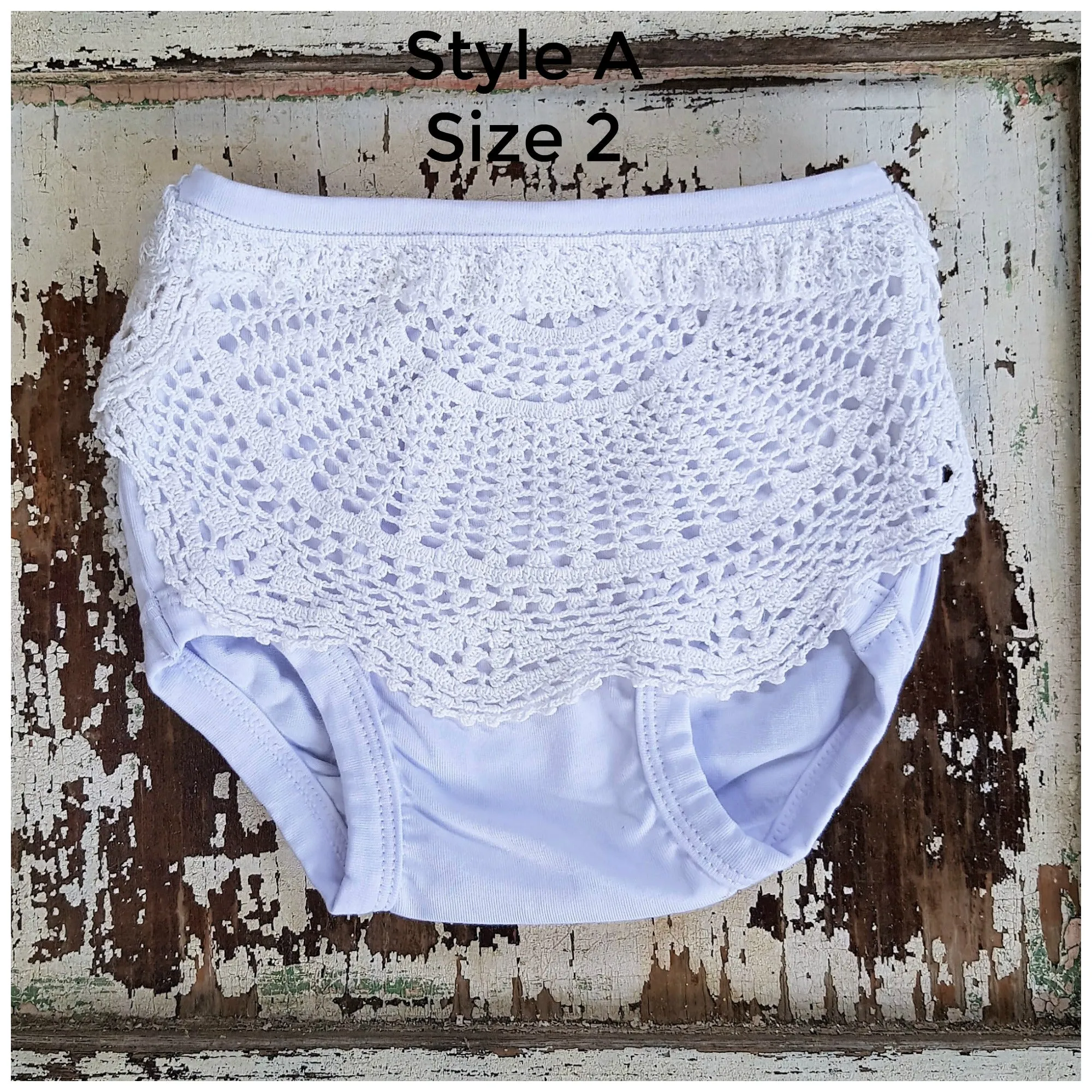 Vintage Bloomers - White