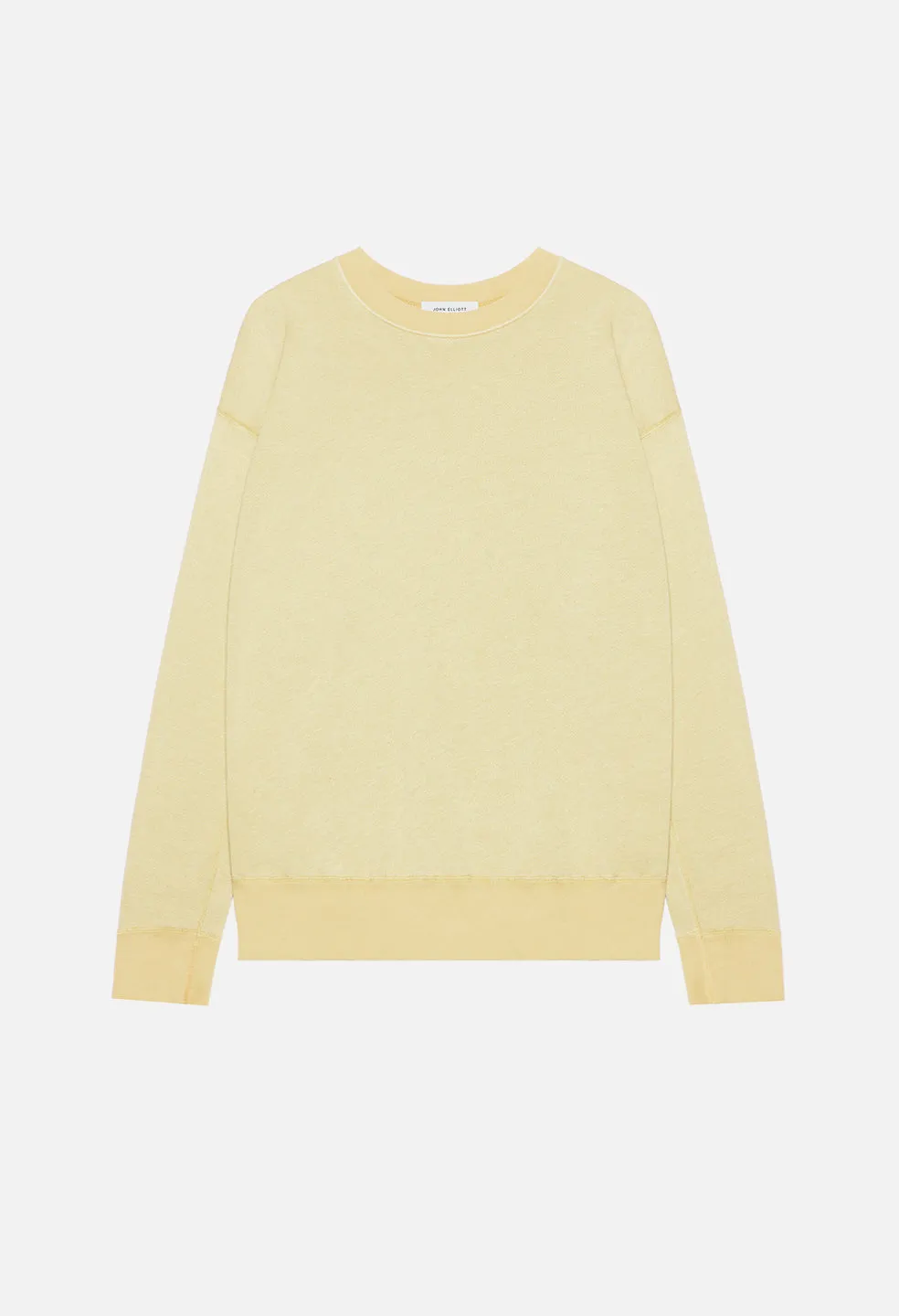 Vintage Fleece Crew / Yellow