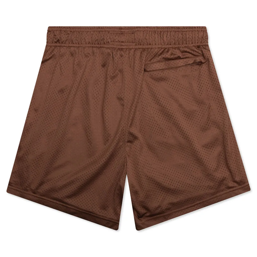 West Mesh Shorts - Brown