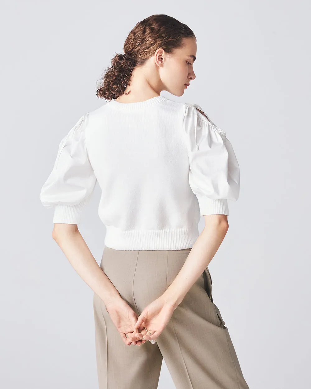 White Akari Top