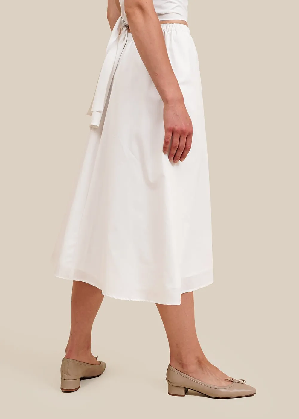 White Corsica Skirt