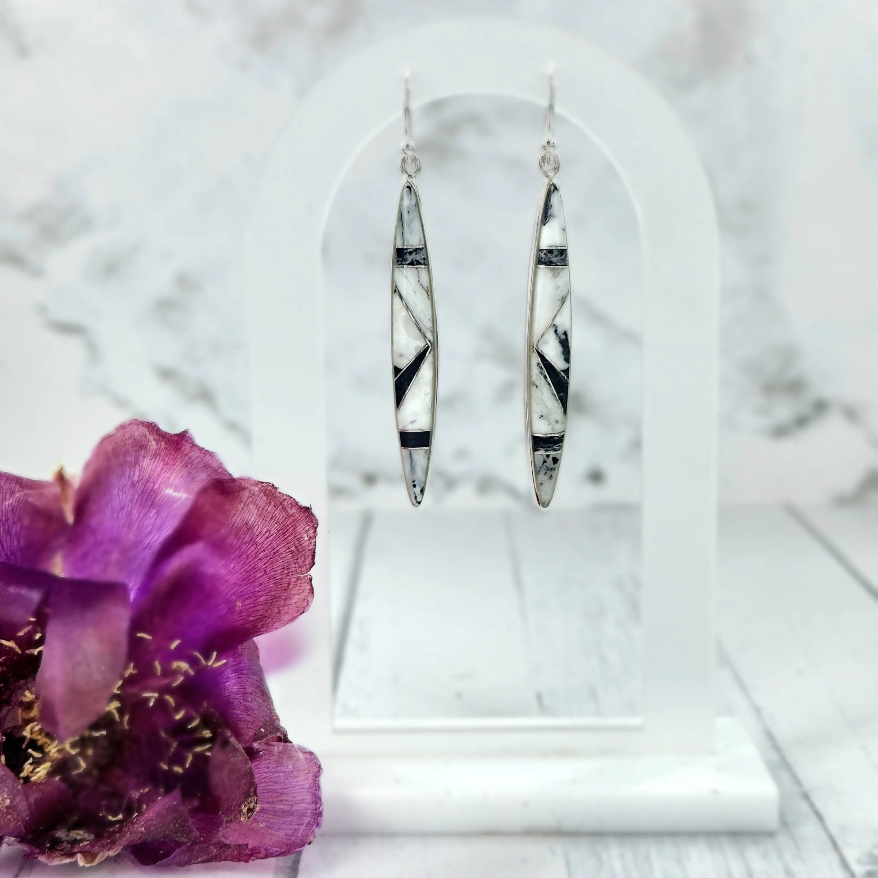 White Rain {White Buffalo} Earrings