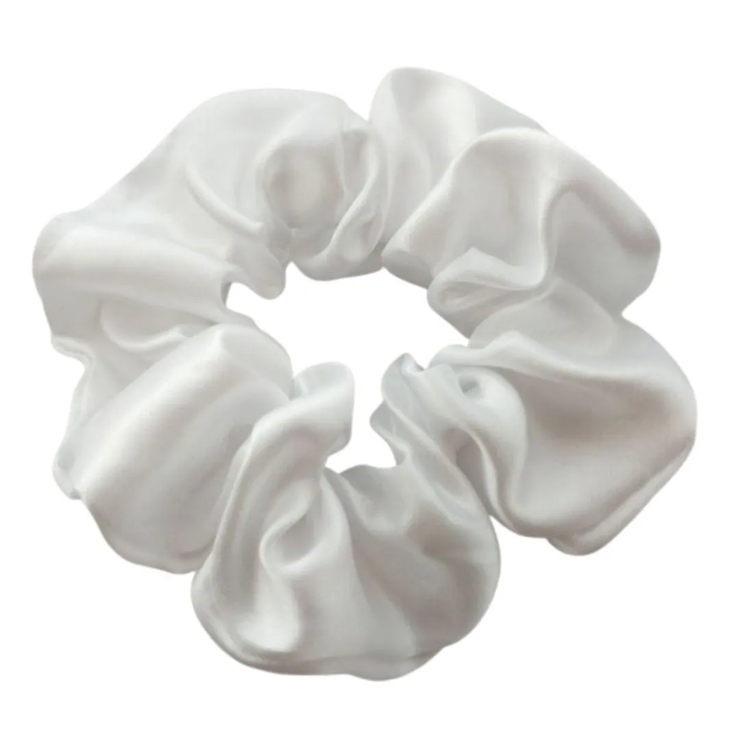 White Scrunchie