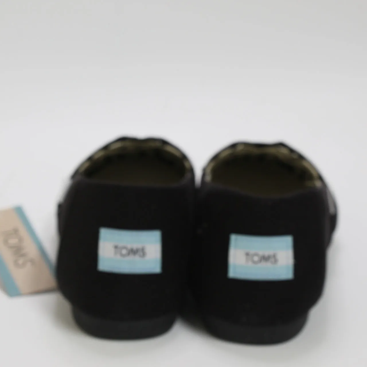 Womens Toms Alpargata Black Black Recycled