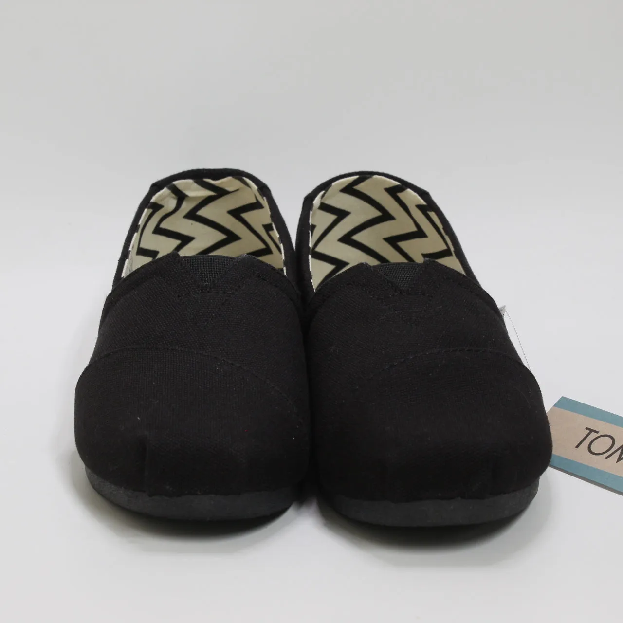 Womens Toms Alpargata Black Black Recycled