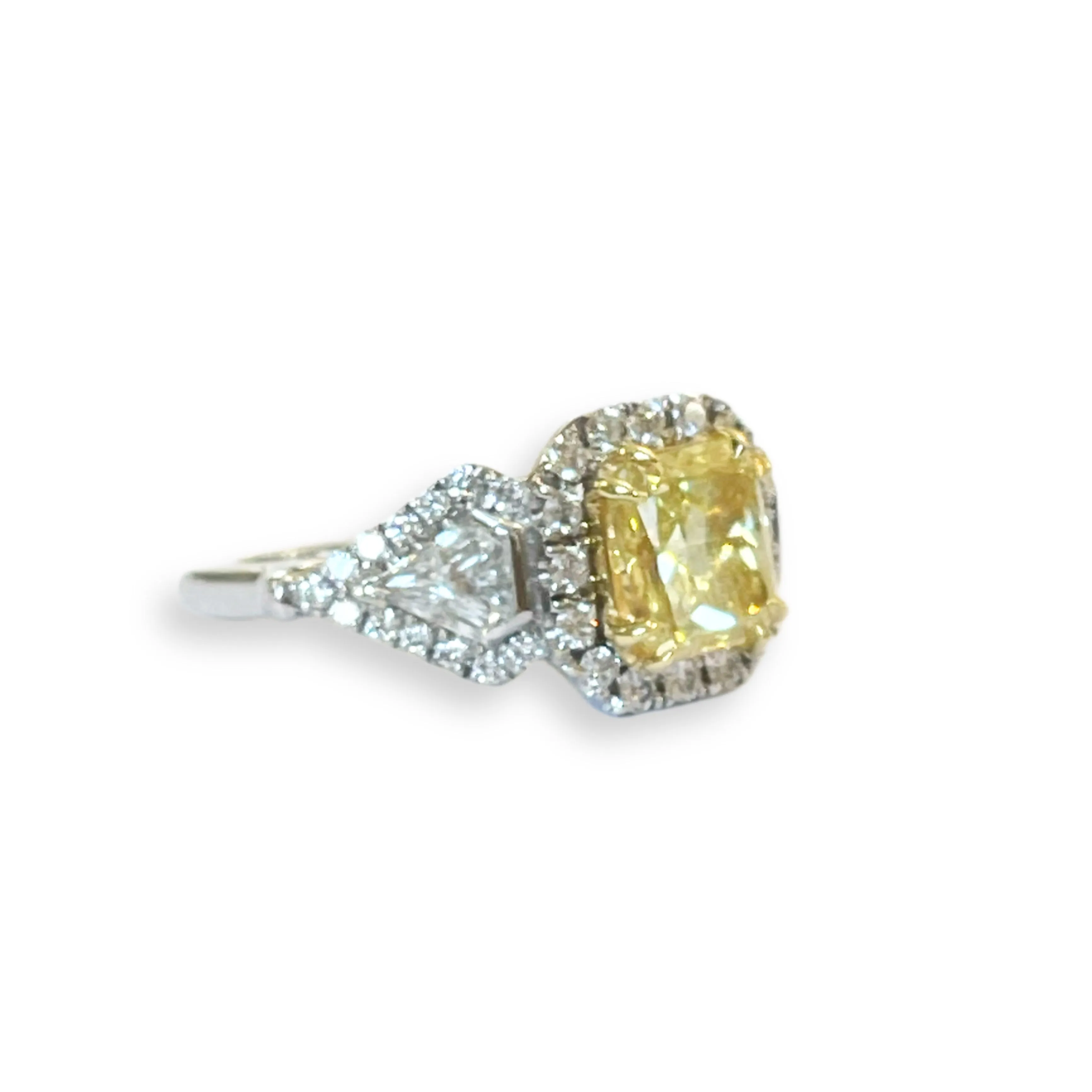 Yellow Diamond Ring