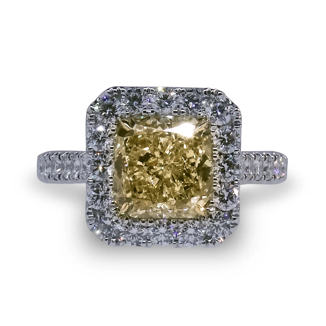 Yellow Diamond Ring