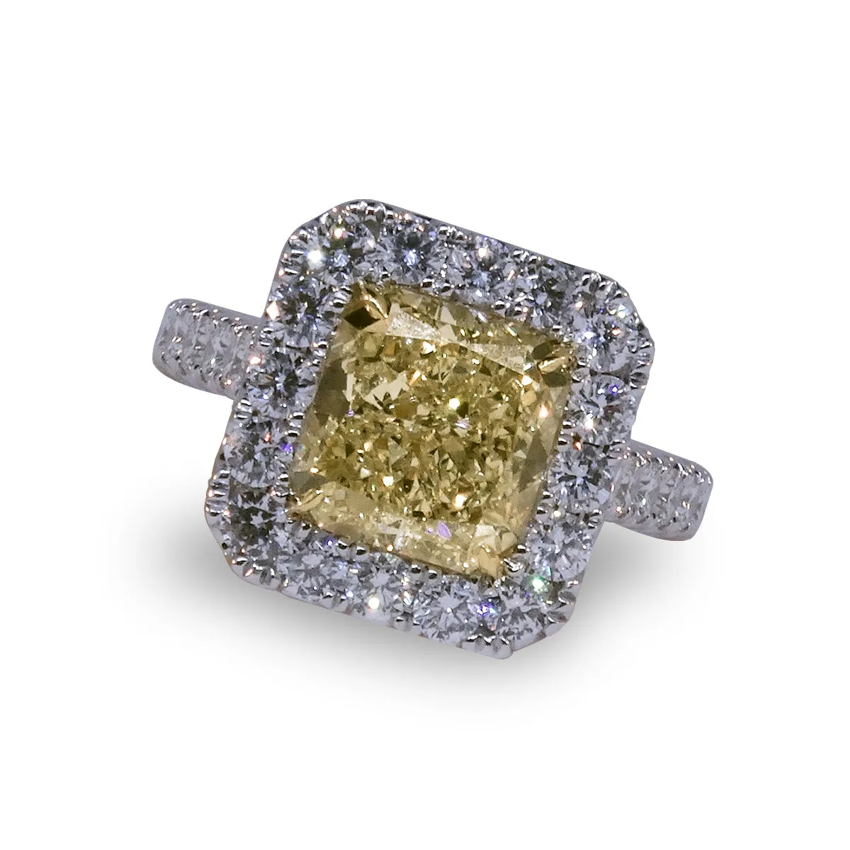 Yellow Diamond Ring