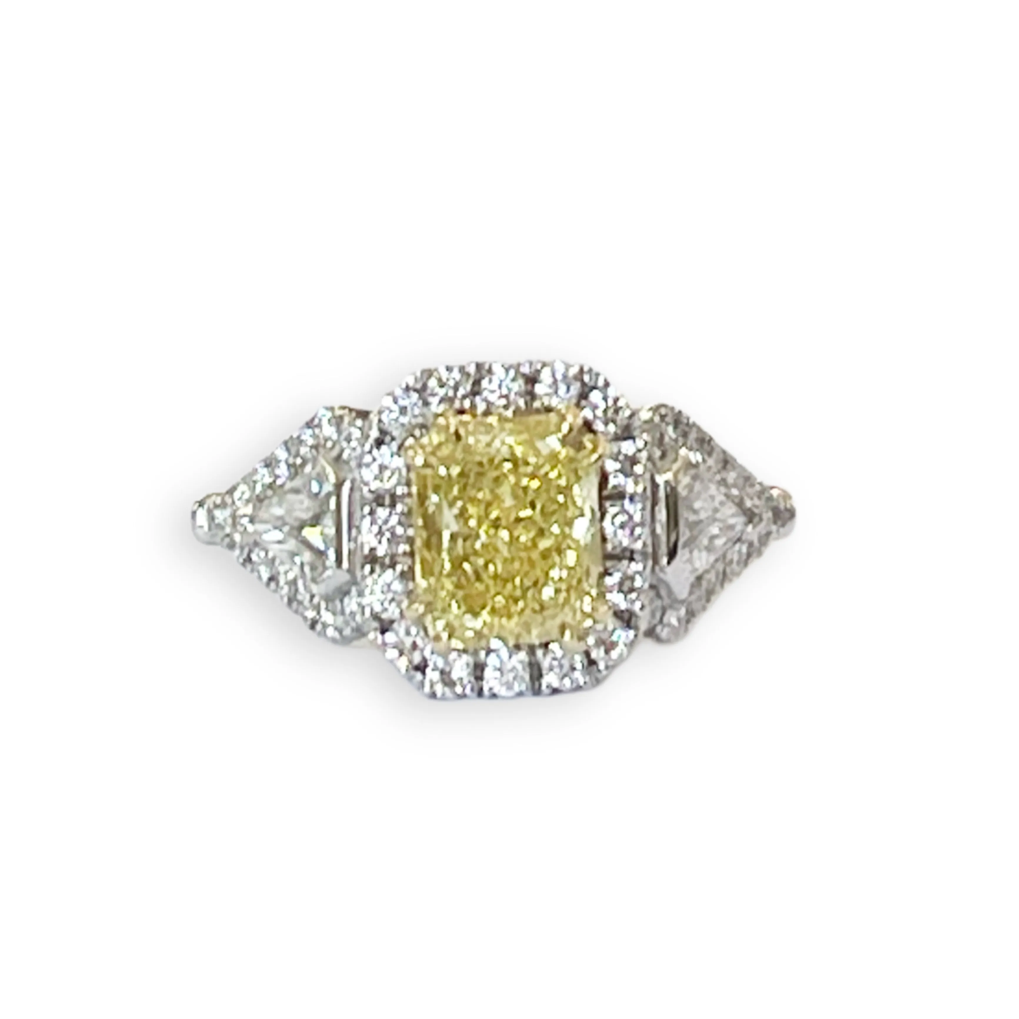 Yellow Diamond Ring