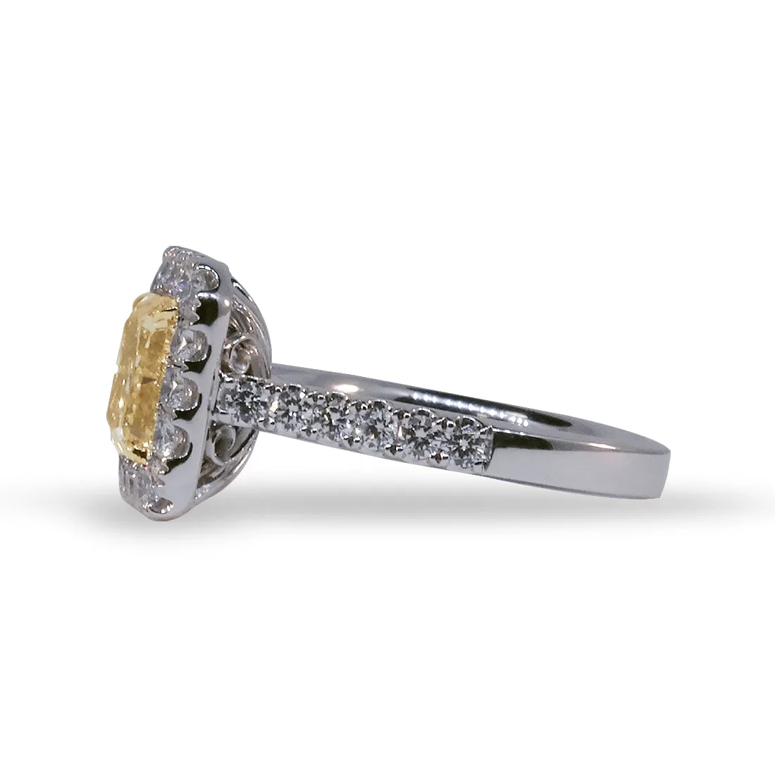 Yellow Diamond Ring