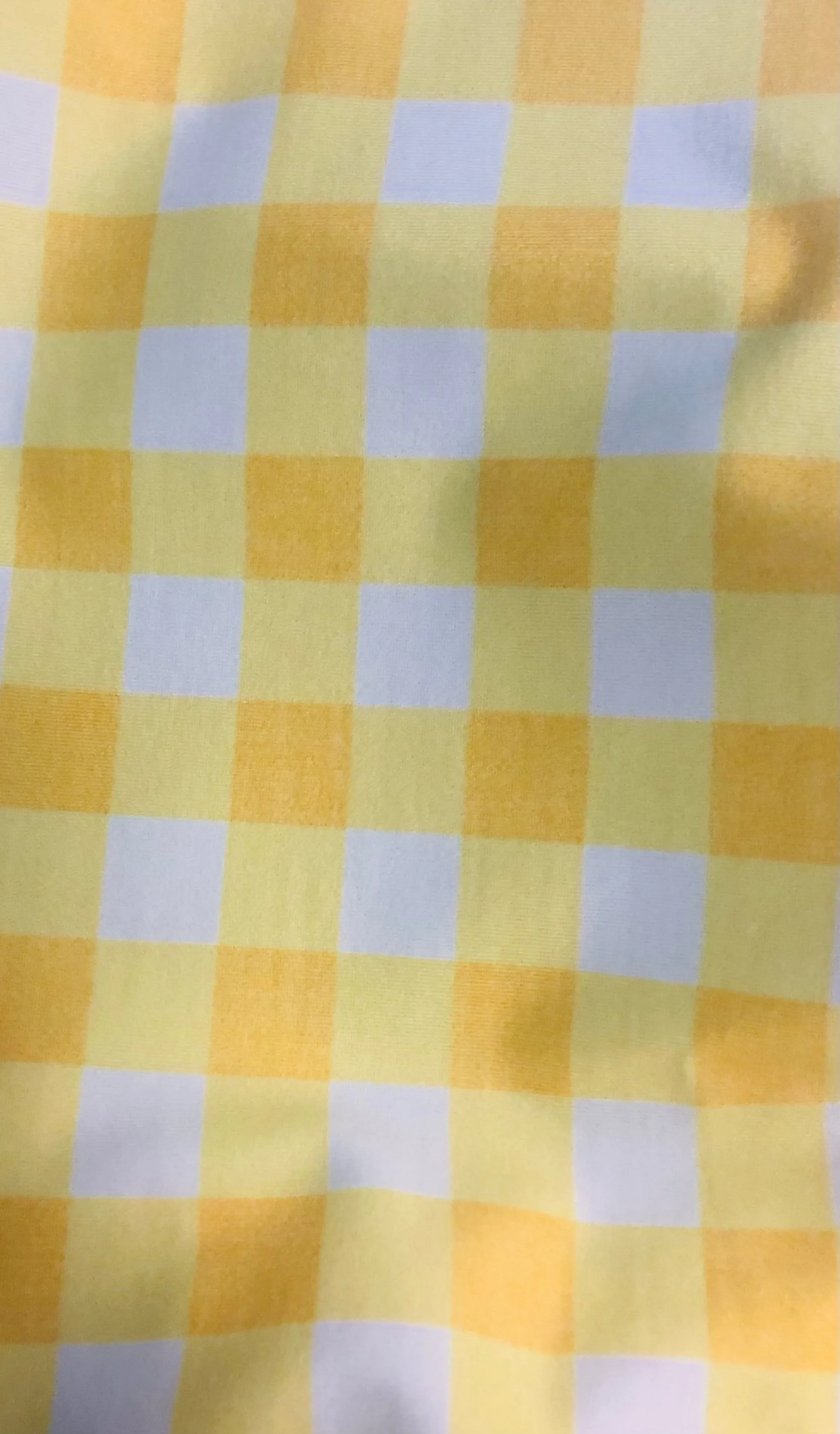 Yellow Gingham Leotard