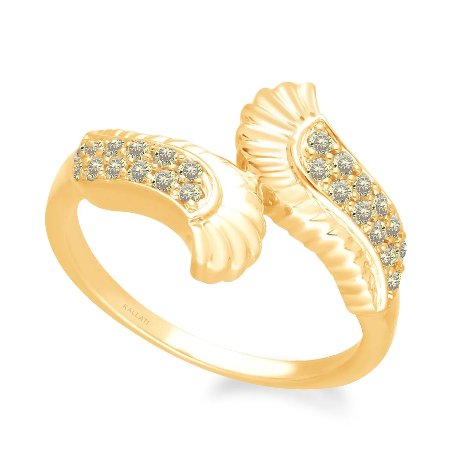 Yellow Gold Yellow Diamond Griffiness Ring